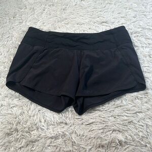 Lululemon Run Times Short II *4" Black